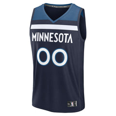 Navy Minnesota Timberwolves Fastbreak Custom Jersey | NBA
