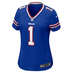 Buffalo Bills Number 1 Bride  Women's Game Jersey | NFL On sale