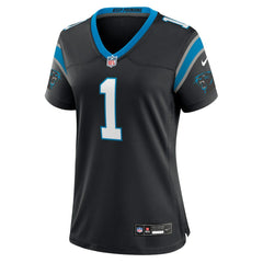 Carolina Panthers Number 1 Bride  Women's Game Jersey | NFL Online