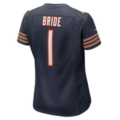 Chicago Bears Number 1 Bride  Women's Game Jersey | NFL Online