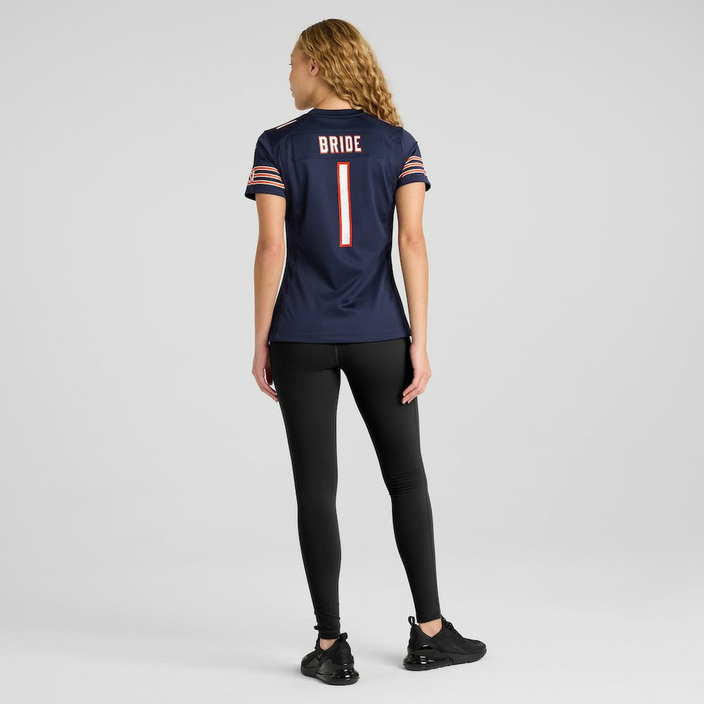 Chicago Bears Number 1 Bride  Women's Game Jersey | NFL Online