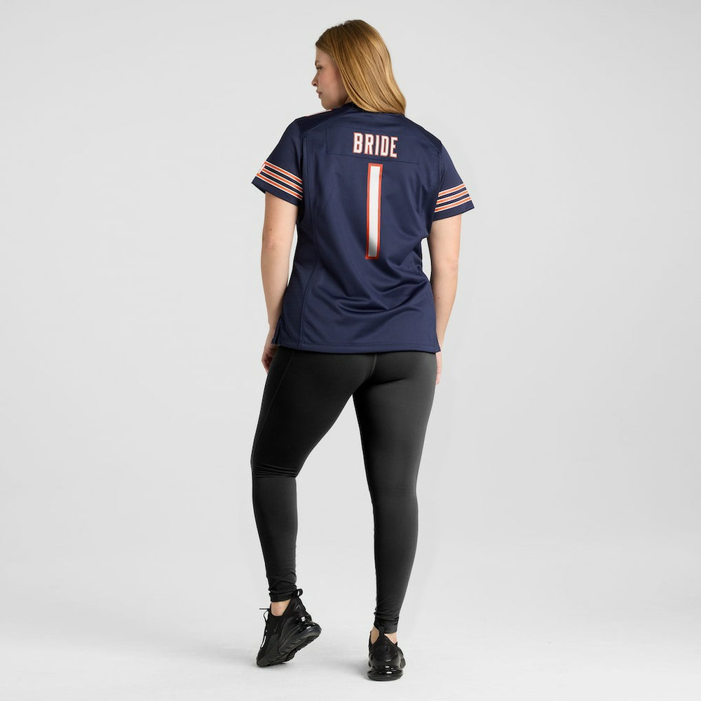 Chicago Bears Number 1 Bride  Women's Game Jersey | NFL Online