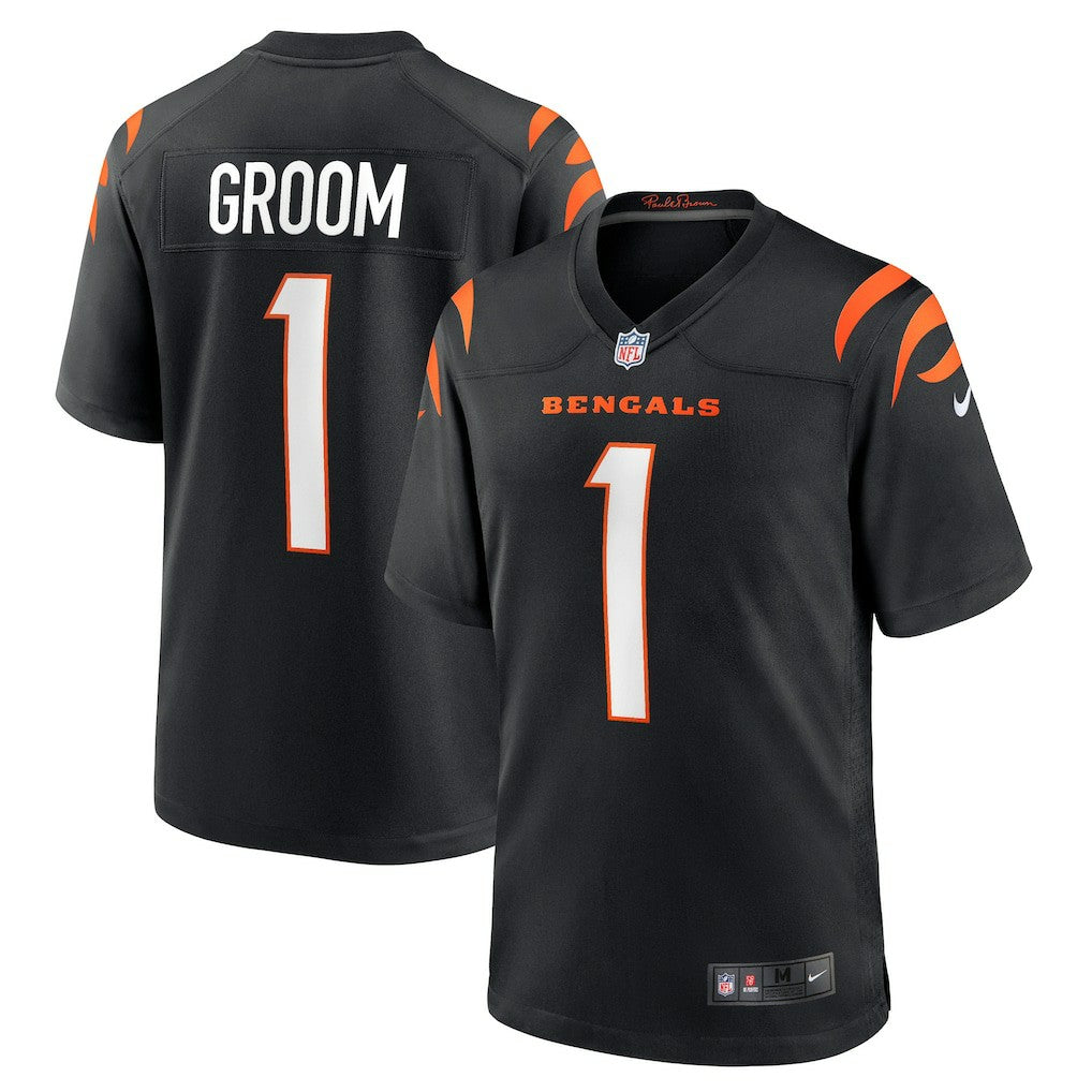 Cincinnati Bengals Number 1 Groom  Game Jersey | NFL Online