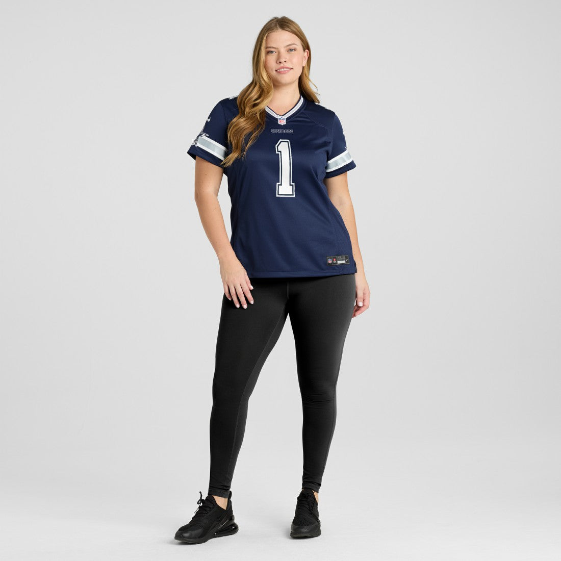 Dallas Cowboys Number 1 Bride  Women's Game Jersey | NFL Outlet