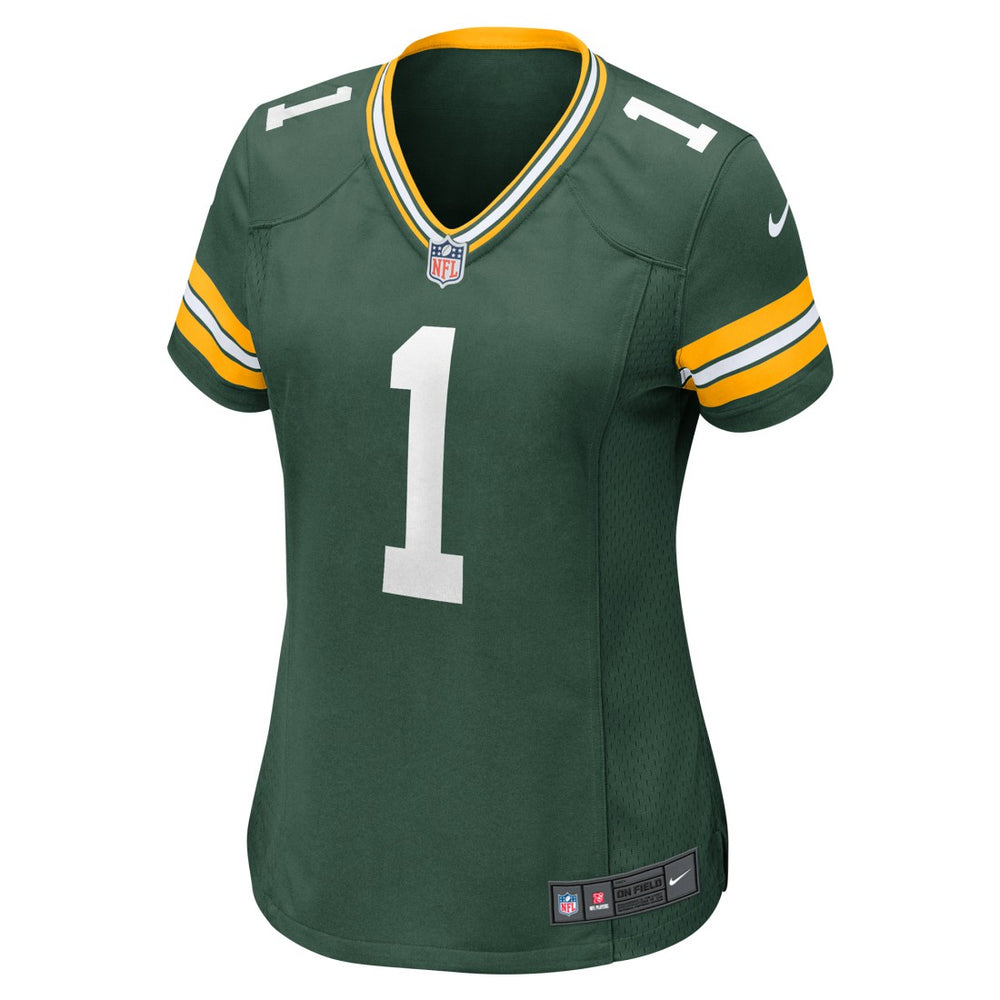 Green Bay Packers Number 1 Bride  Women's Game Jersey | NFL US