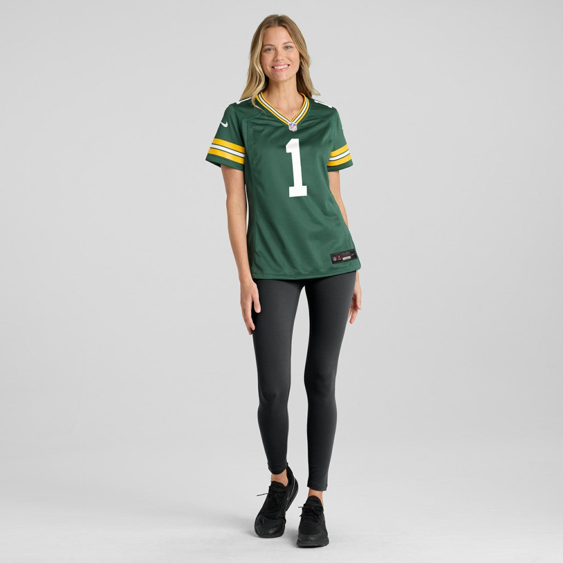 Green Bay Packers Number 1 Bride  Women's Game Jersey | NFL US