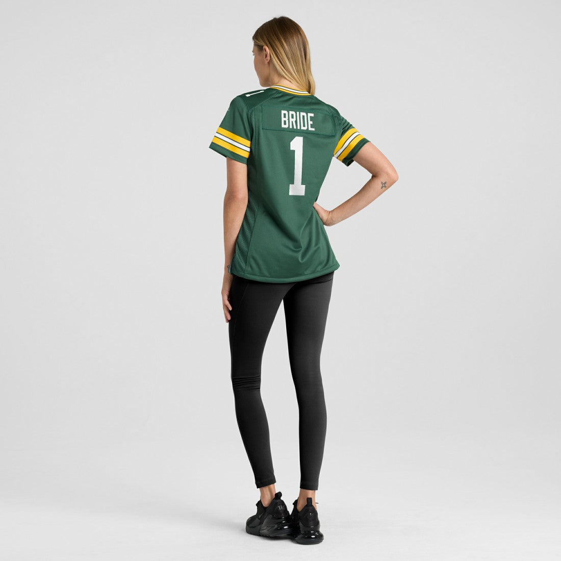 Green Bay Packers Number 1 Bride  Women's Game Jersey | NFL US