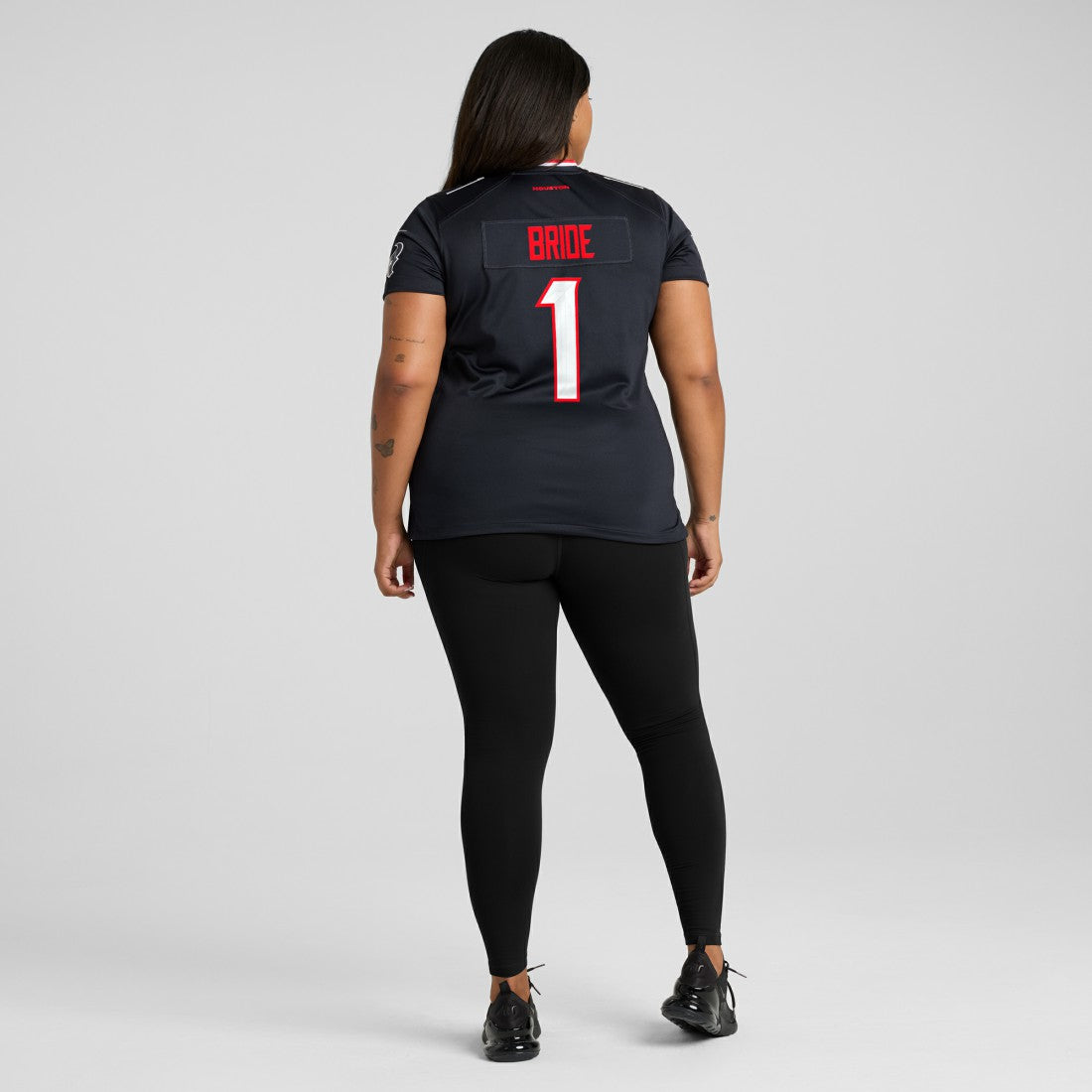 Houston Texans Number 1 Bride  Women's Game Jersey | NFL Sale