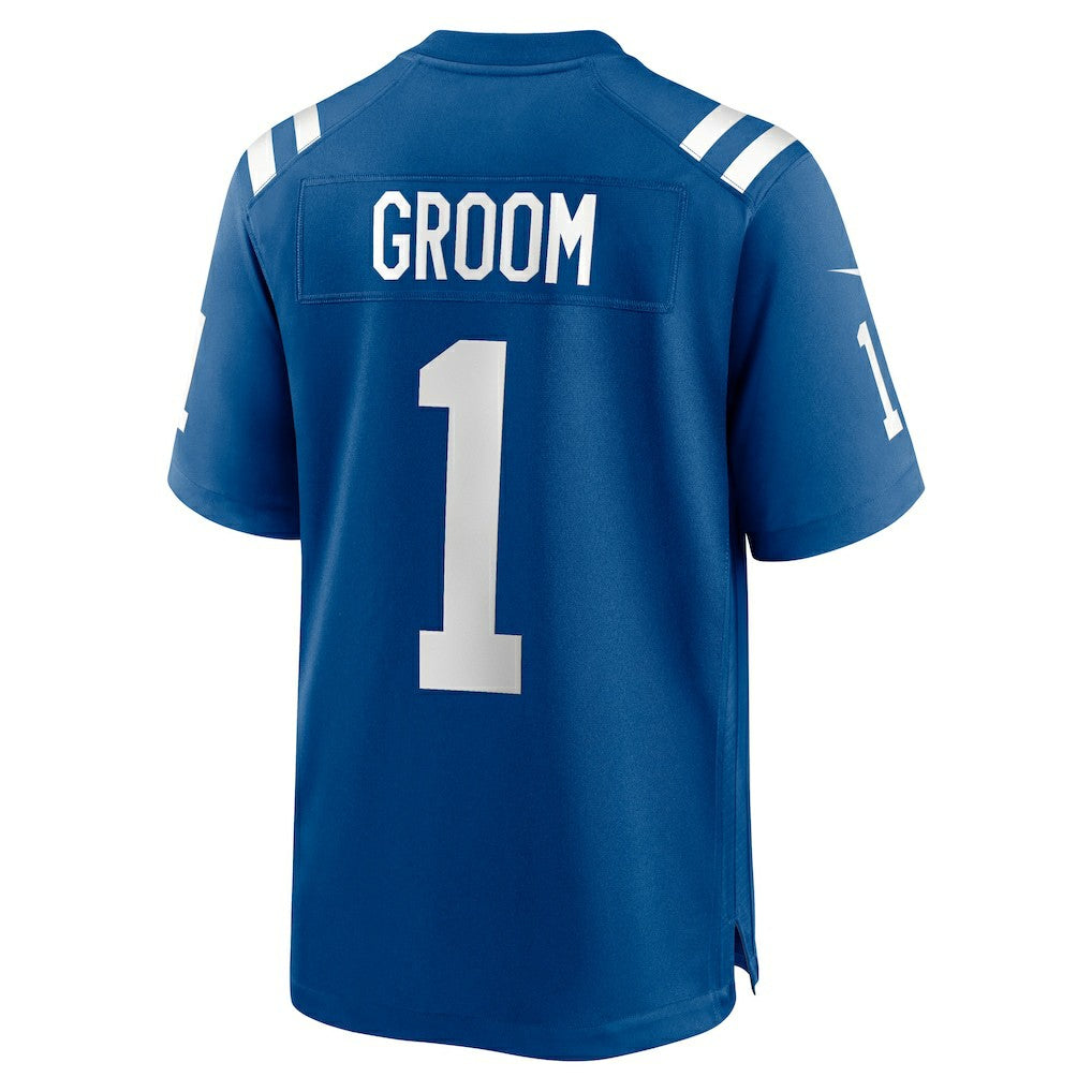 Indianapolis Colts Number 1 Groom  Game Jersey | NFL New