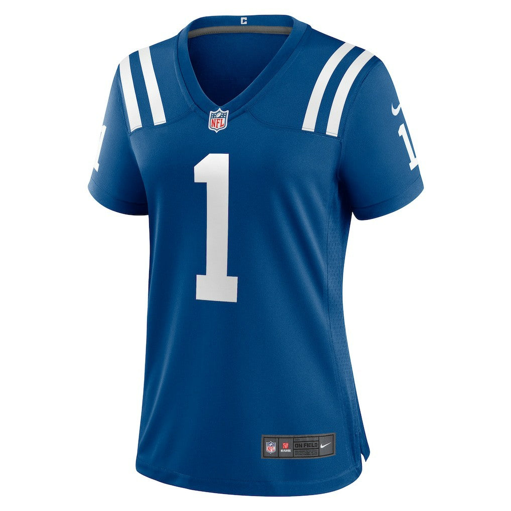 Indianapolis Colts Number 1 Bride  Women's Game Jersey | NFL New
