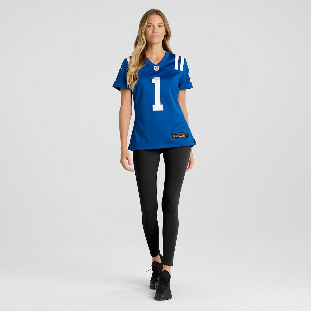 Indianapolis Colts Number 1 Bride  Women's Game Jersey | NFL New