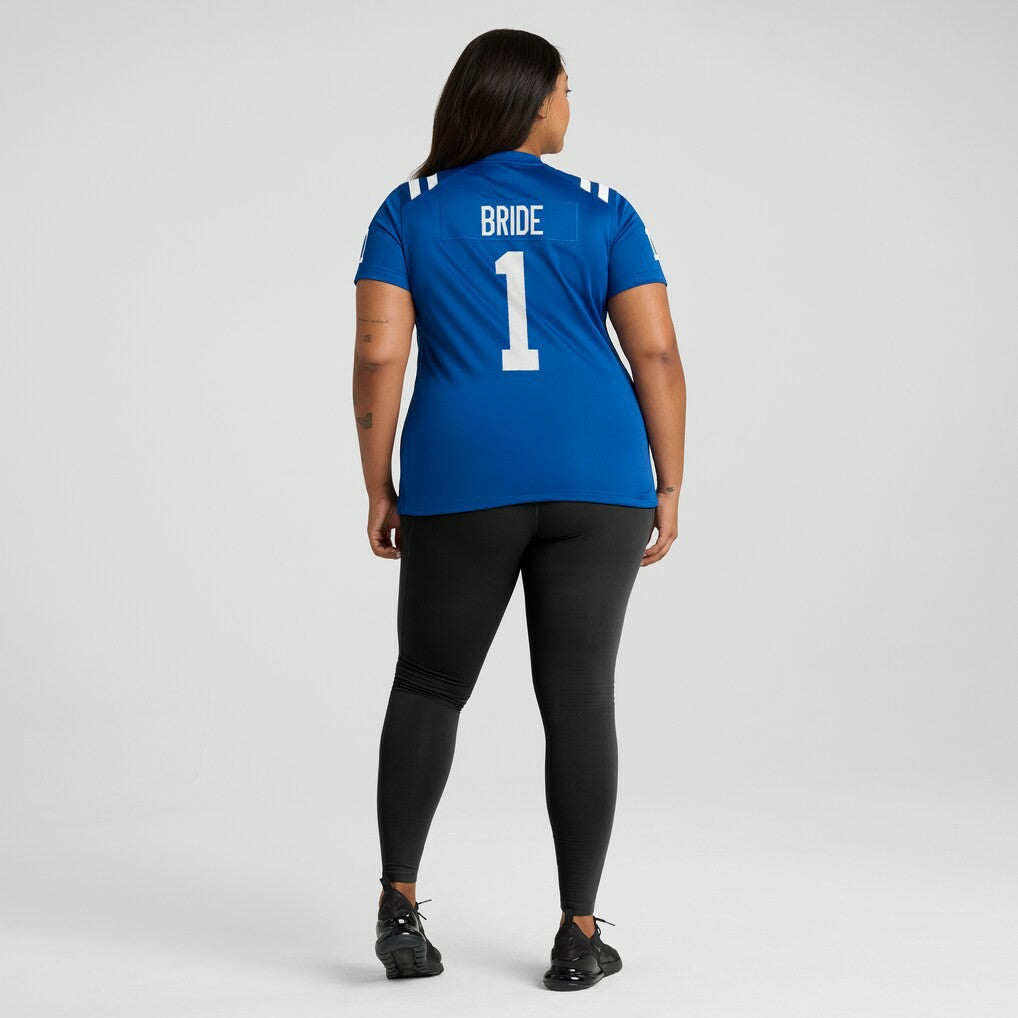 Indianapolis Colts Number 1 Bride  Women's Game Jersey | NFL New