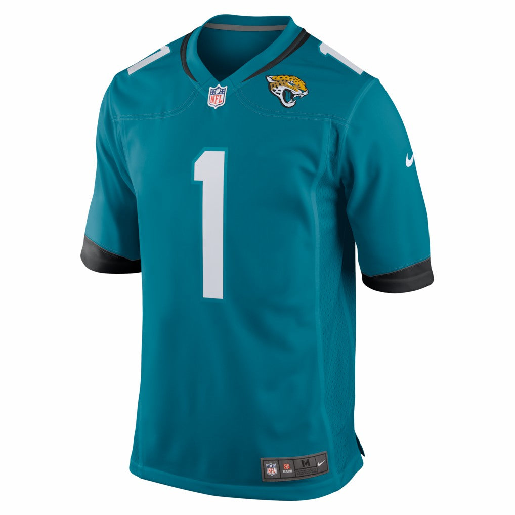 Jacksonville Jaguars Number 1 Groom  Game Jersey | NFL Discount