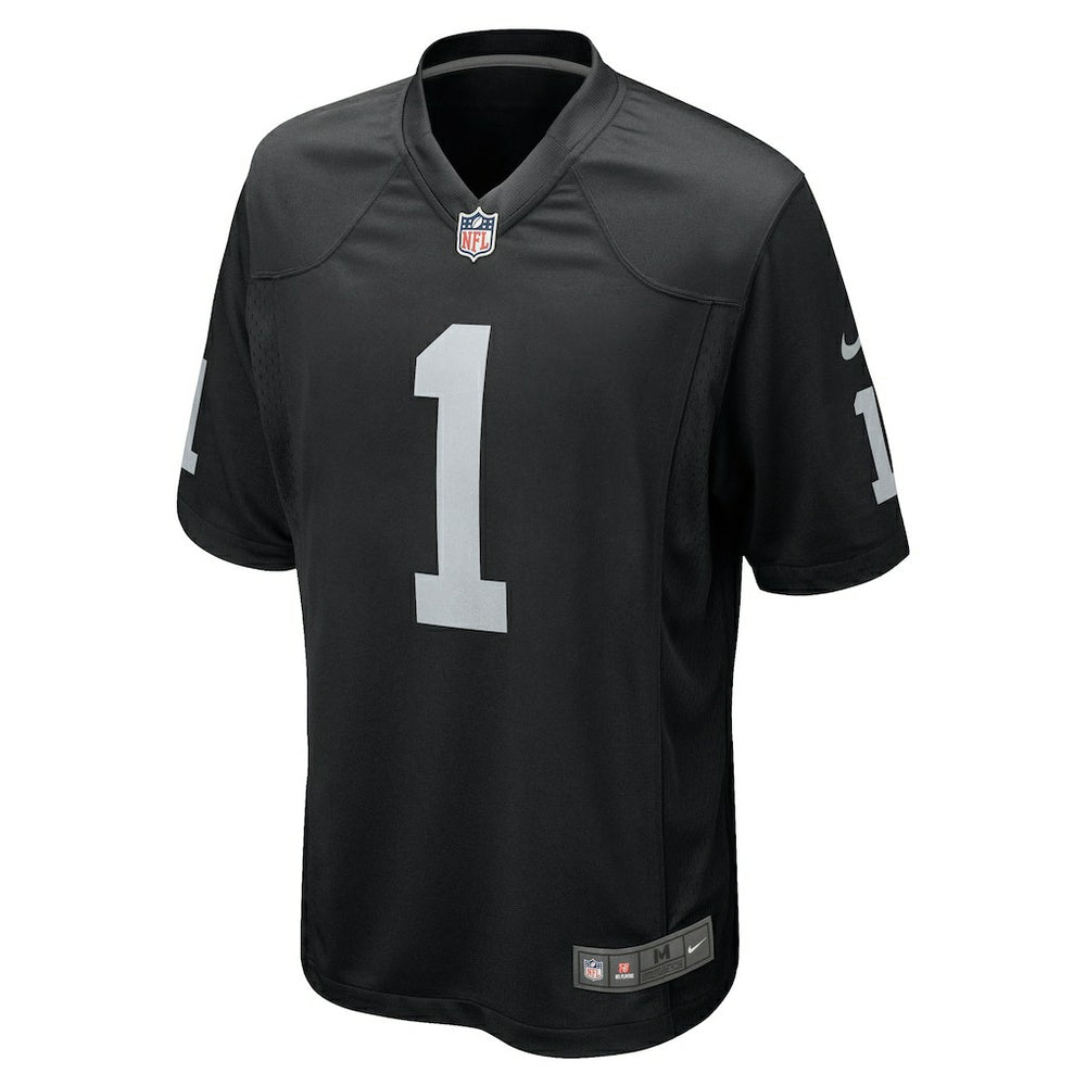 Las Vegas Raiders Number 1 Groom  Game Jersey | NFL Discount