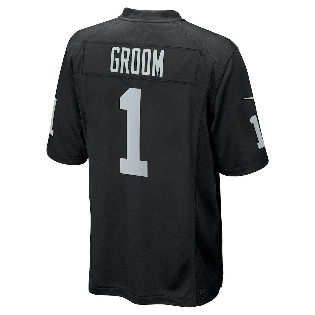 Las Vegas Raiders Number 1 Groom  Game Jersey | NFL Discount