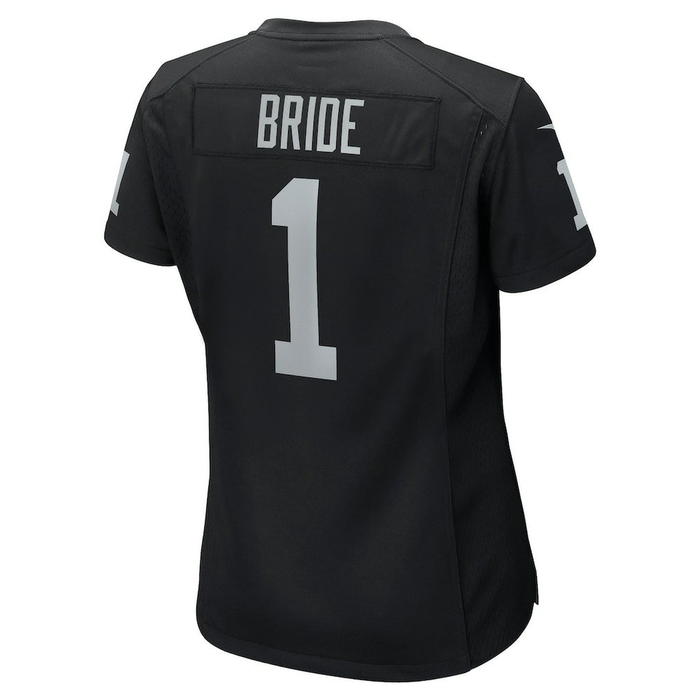 Las Vegas Raiders Number 1 Bride  Women's Game Jersey | NFL Online
