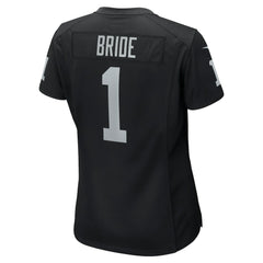 Las Vegas Raiders Number 1 Bride  Women's Game Jersey | NFL Online