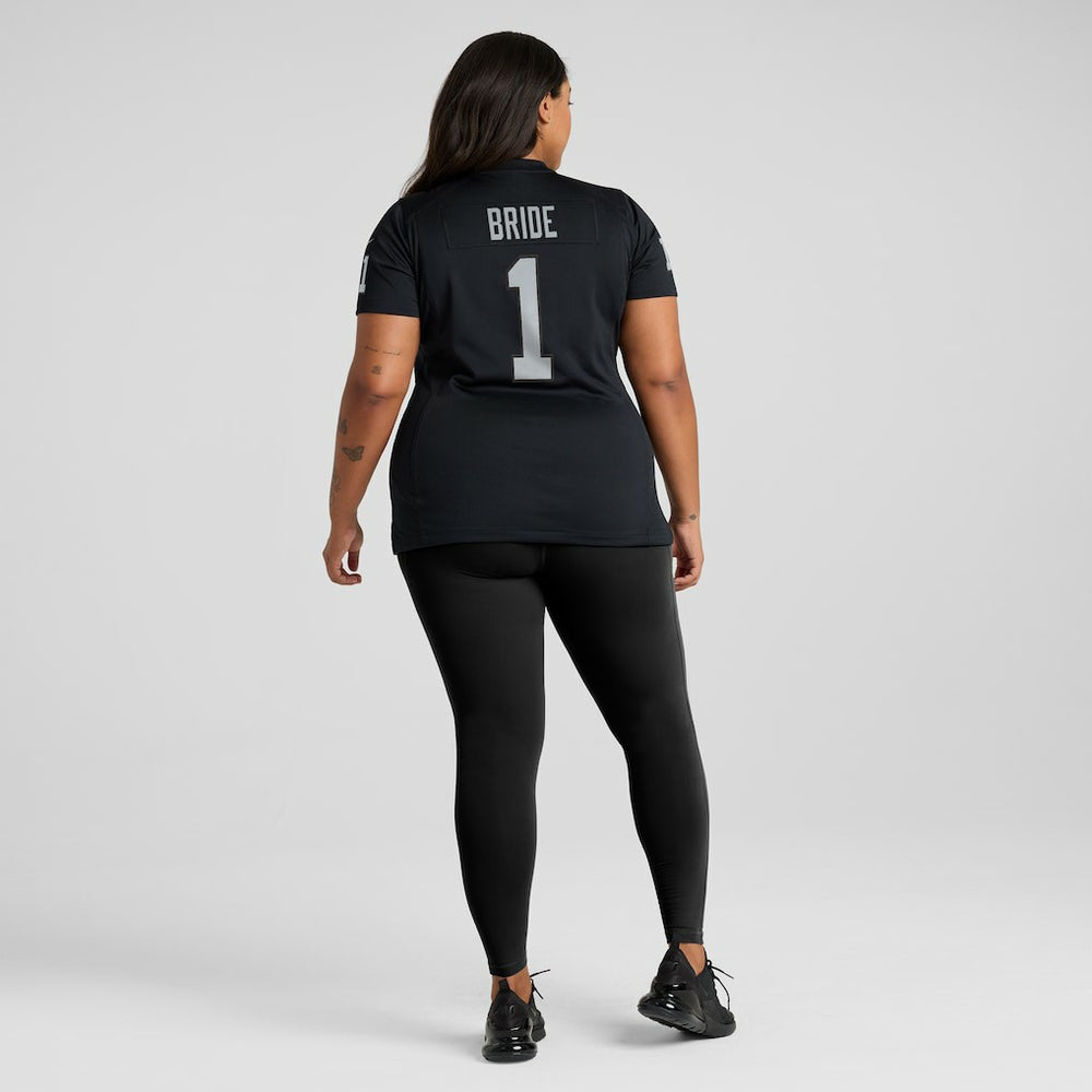 Las Vegas Raiders Number 1 Bride  Women's Game Jersey | NFL Online