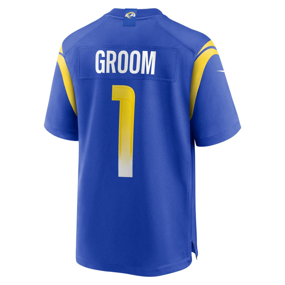 Los Angeles Rams Number 1 Groom  Game Jersey | NFL Online
