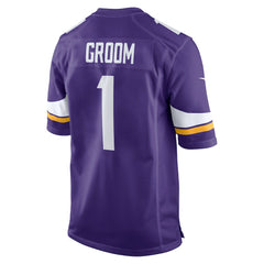 Minnesota Vikings Number 1 Groom  Game Jersey | NFL Online