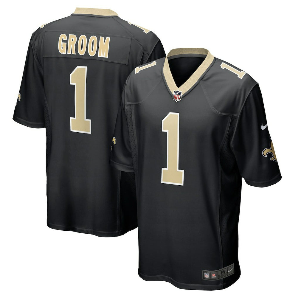 New Orleans Saints Number 1 Groom  Game Jersey | NFL New