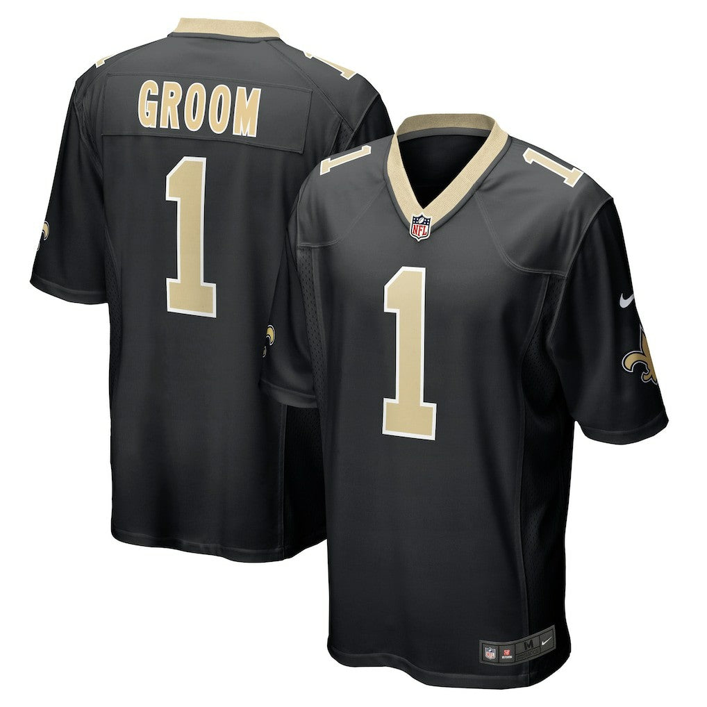 New Orleans Saints Number 1 Groom  Game Jersey | NFL New