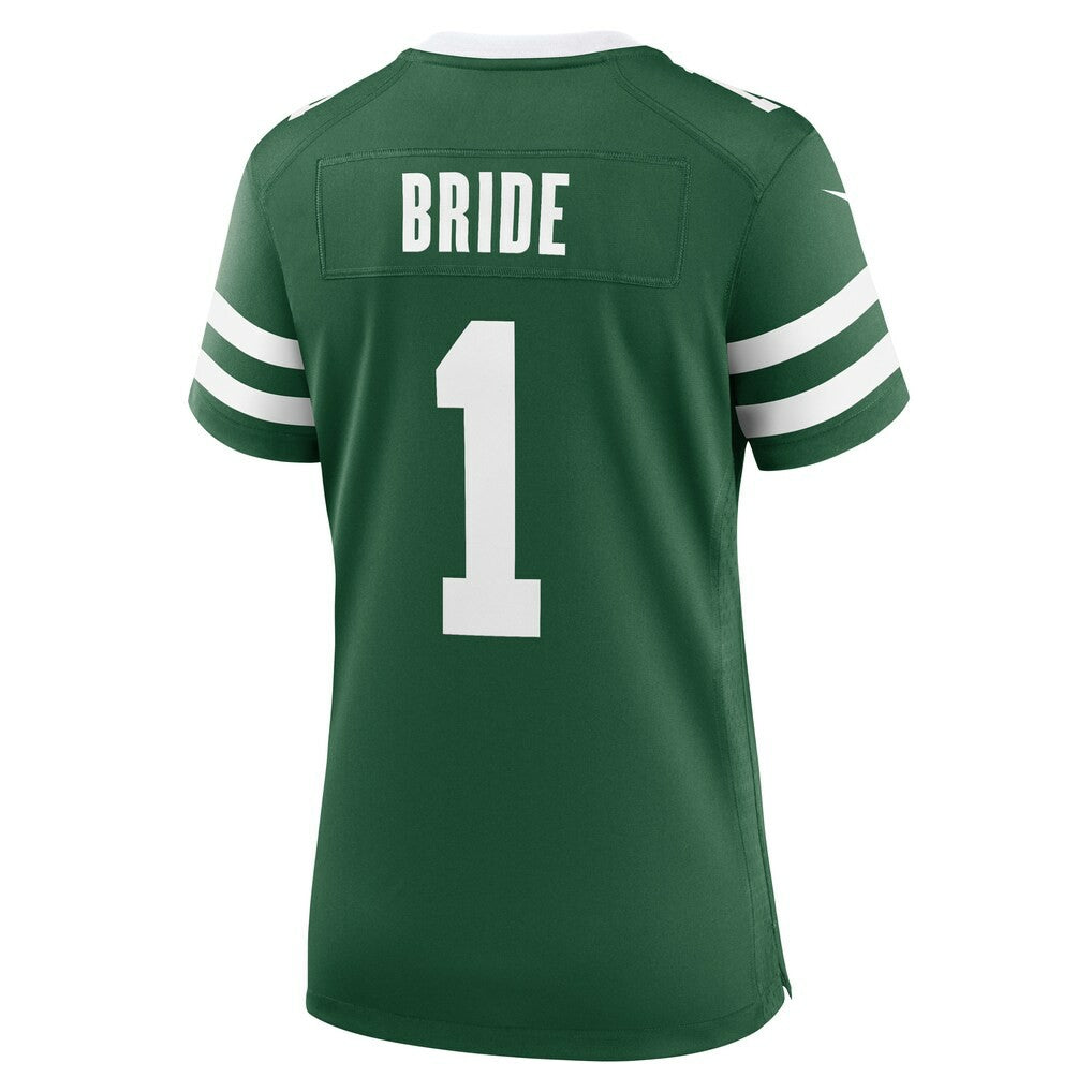 New York Jets Number 1 Bride  Women's Game Jersey | NFL Near me