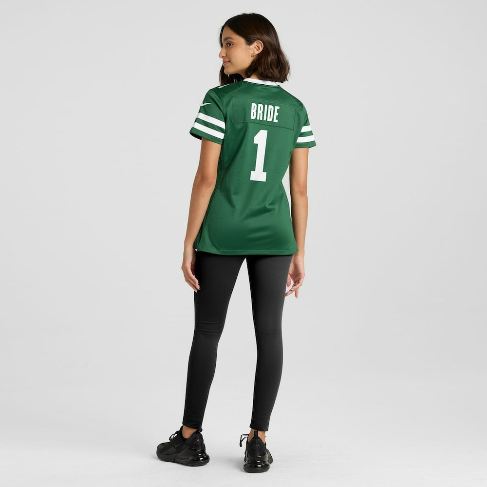 New York Jets Number 1 Bride  Women's Game Jersey | NFL Near me