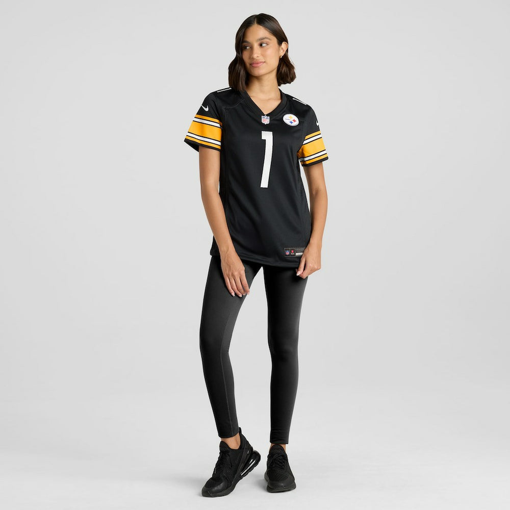 Pittsburgh Steelers Number 1 Bride  Women's Game Jersey | NFL US