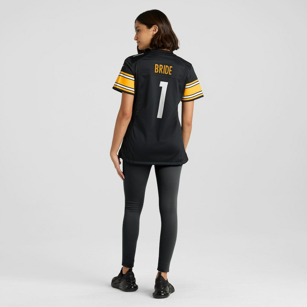Pittsburgh Steelers Number 1 Bride  Women's Game Jersey | NFL US