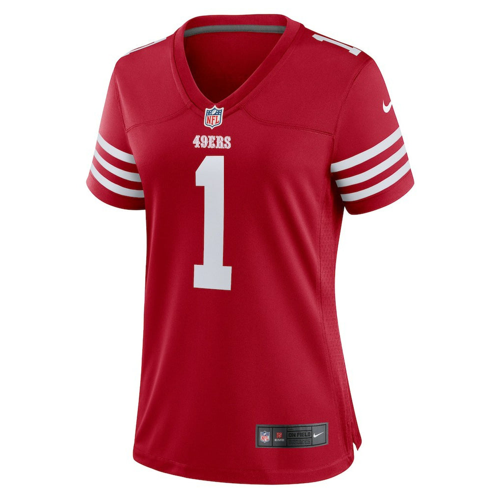 San Francisco 49ers Number 1 Bride  Women's Game Jersey | NFL On sale