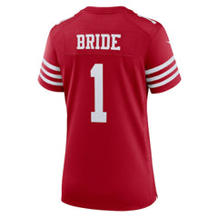 San Francisco 49ers Number 1 Bride  Women's Game Jersey | NFL On sale