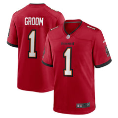 Tampa Bay Buccaneers Number 1 Groom  Game Jersey | NFL New