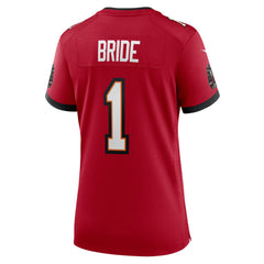 Tampa Bay Buccaneers Number 1 Bride  Women's Game Jersey | NFL On sale