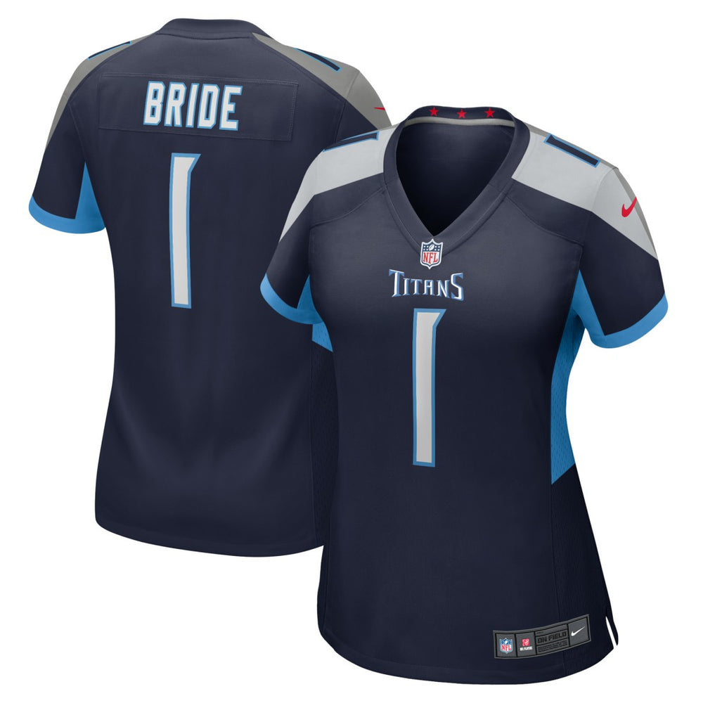Tennessee Titans Number 1 Bride  Women's Game Jersey | NFL US