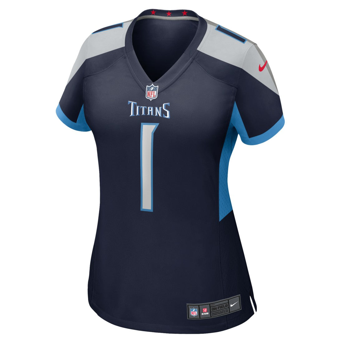 Tennessee Titans Number 1 Bride  Women's Game Jersey | NFL US