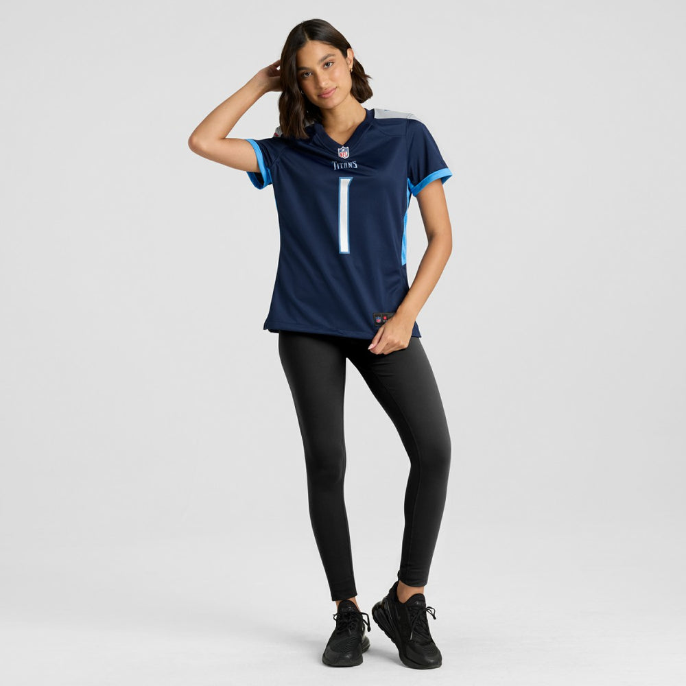 Tennessee Titans Number 1 Bride  Women's Game Jersey | NFL US
