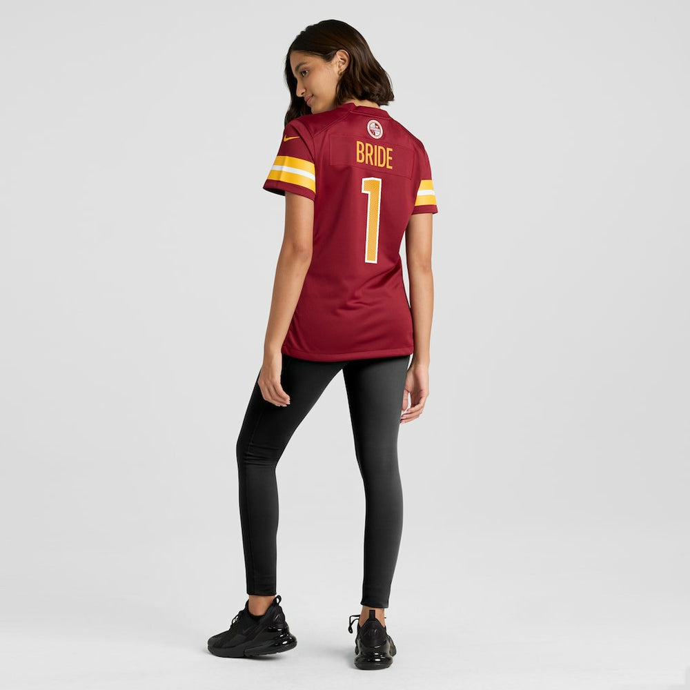 Washington Commanders Number 1 Bride  Women's Game Jersey | NFL Online