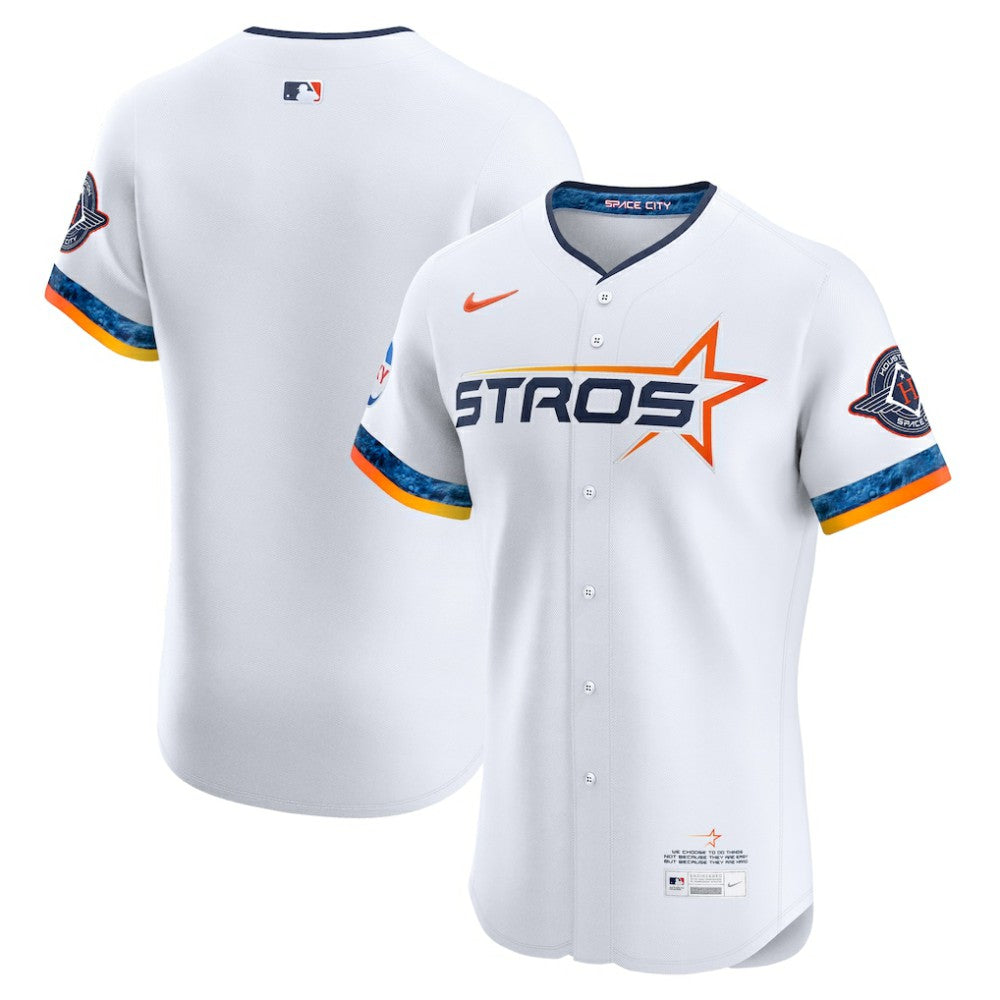 Houston Astros Nike 2025 City Connect Elite Jersey - MLB Jerseys