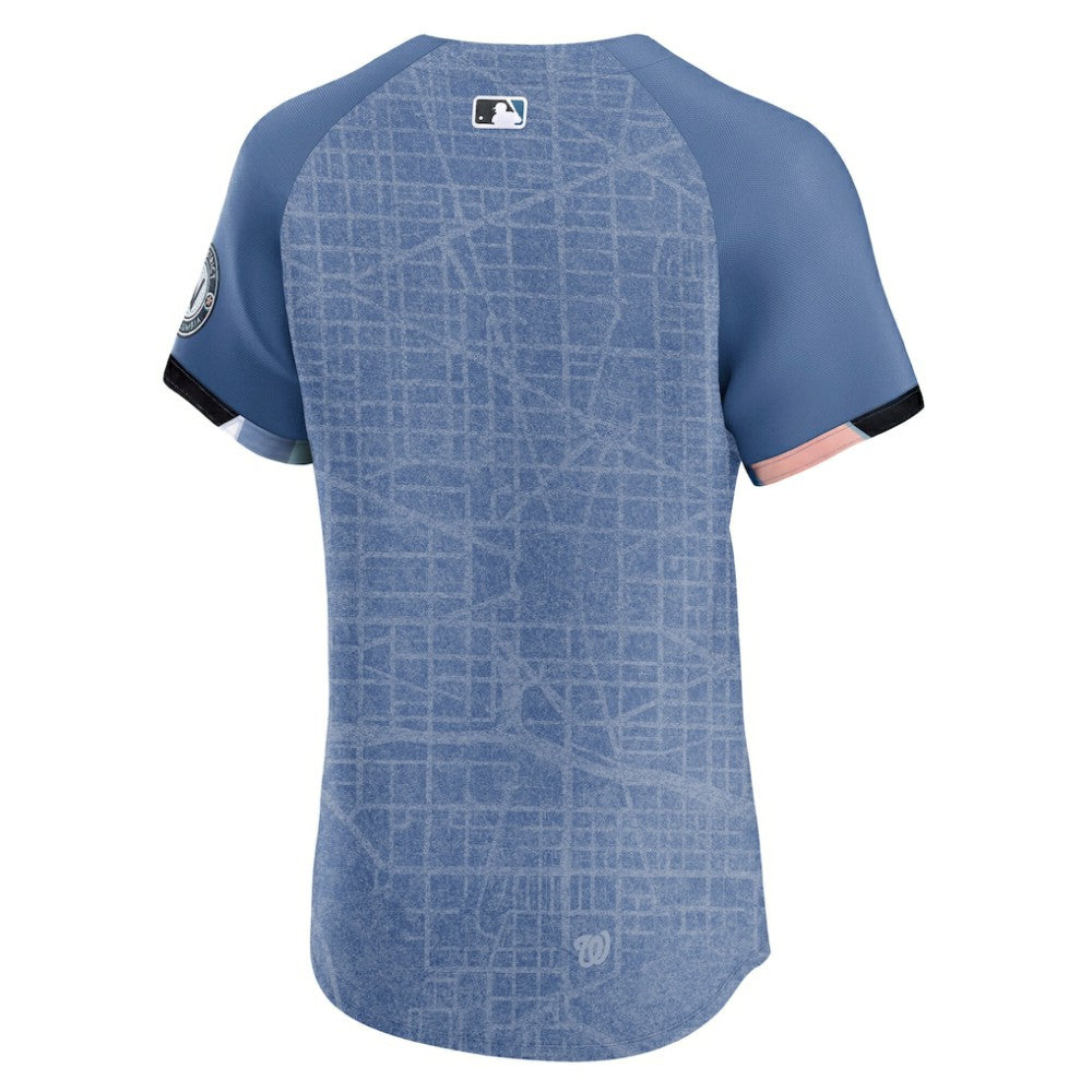 Washington Nationals Nike 2025 City Connect Elite Jersey - MLB Jerseys