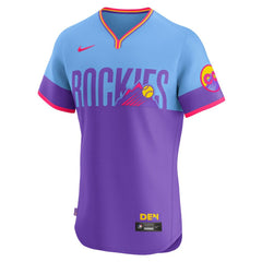 Colorado Rockies Nike 2025 City Connect Elite Jersey - MLB Jerseys