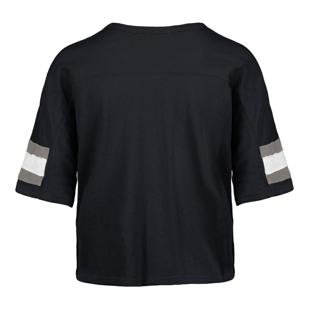 Dallas Cowboys '47 Women's Double Header Scout Cropped V-Neck T-Shirt | NFL On sale