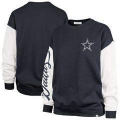 Dallas Cowboys '47 Women's Double Header Rise Andie Pullover Sweatshirt | NFL On sale