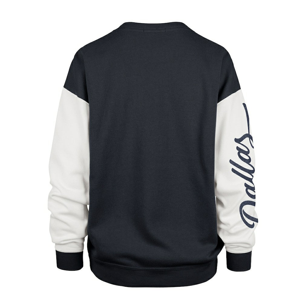 Dallas Cowboys '47 Women's Double Header Rise Andie Pullover Sweatshirt | NFL On sale