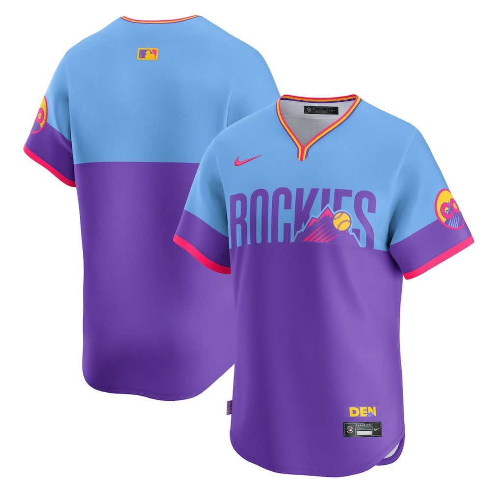 Colorado Rockies Nike 2025 City Connect Limited Jersey - MLB Jerseys