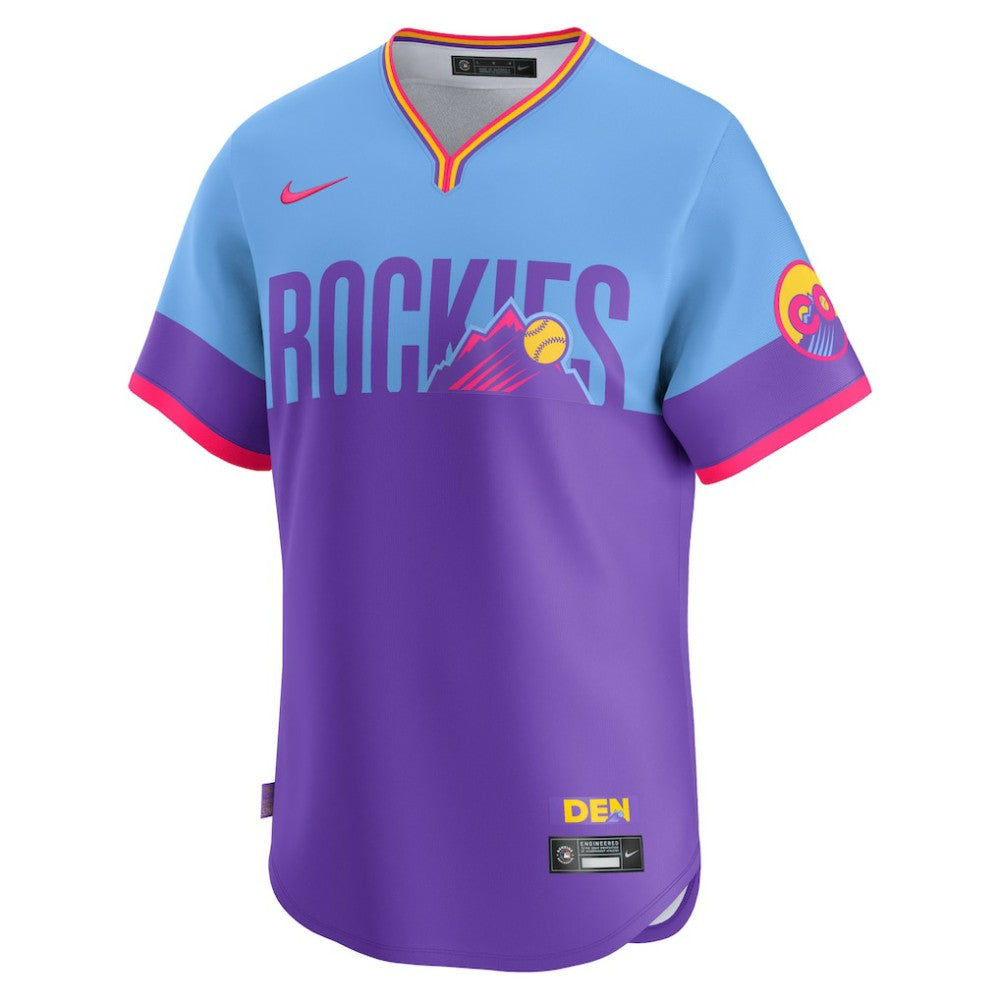 Colorado Rockies Nike 2025 City Connect Limited Jersey - MLB Jerseys