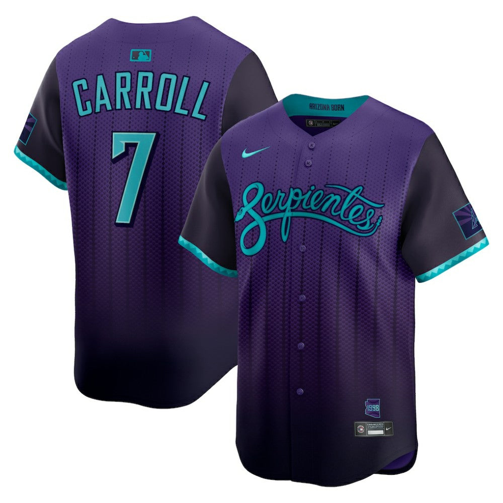 Corbin Carroll Arizona Diamondbacks Nike 2025 City Connect Limited Player Jersey - MLB Jerseys