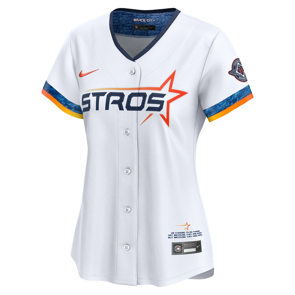 Houston Astros Nike Women's 2025 City Connect Limited Jersey - MLB Jerseys