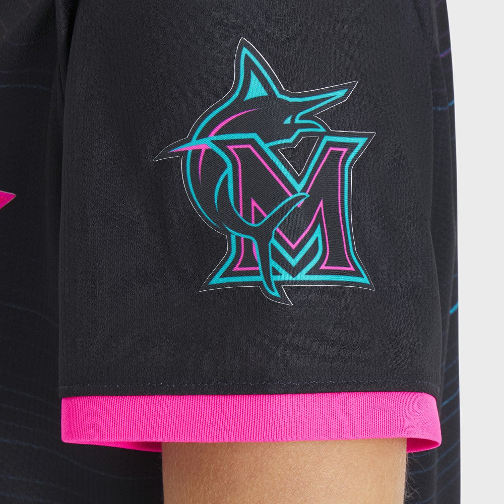 Miami Marlins Nike Women's 2025 City Connect Limited Jersey - MLB Jerseys
