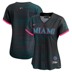 Miami Marlins Nike Women's 2025 City Connect Limited Jersey - MLB Jerseys